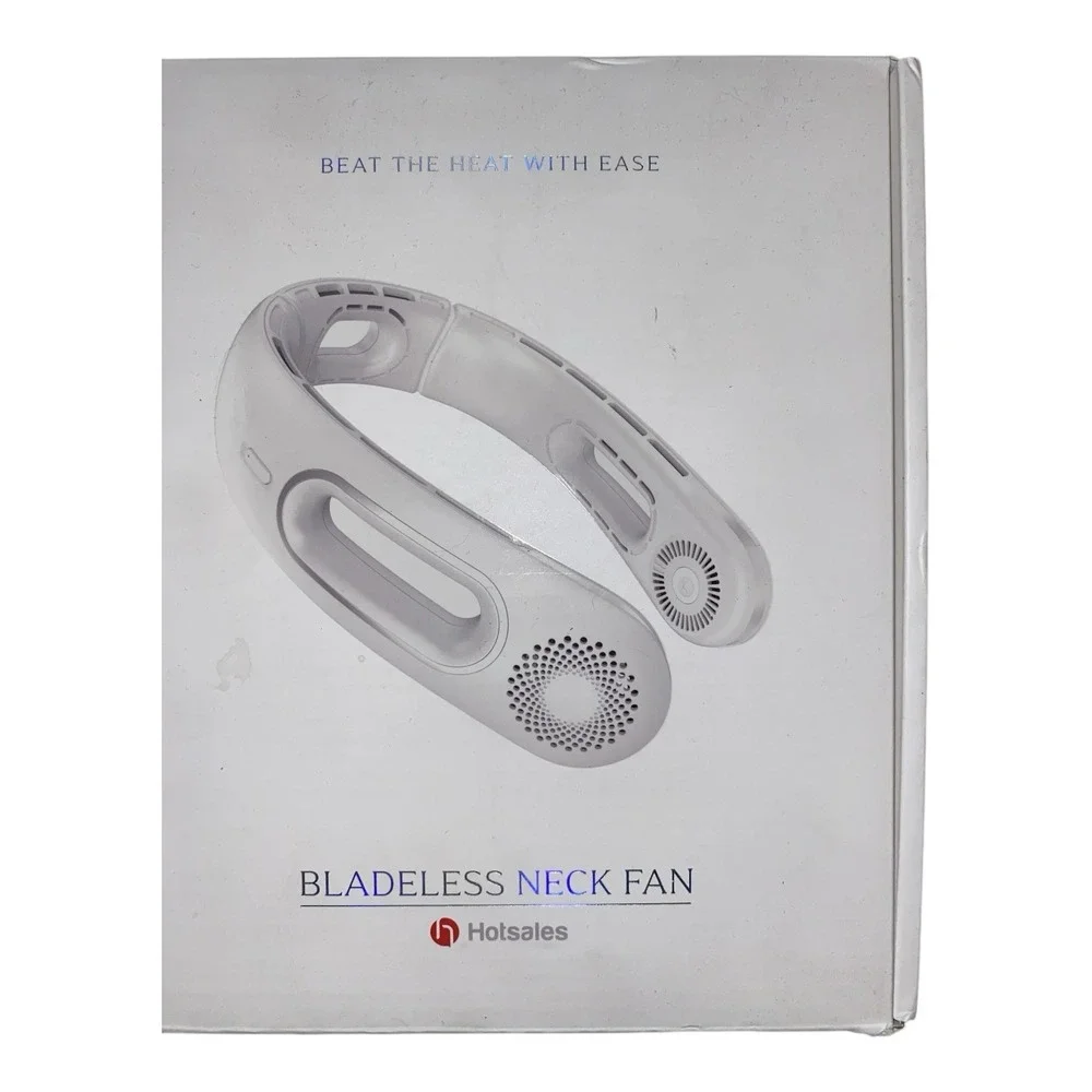 Hotsales Neck Fan, Hands Free Bladeless Fans Portable Rechargeable‎ Black